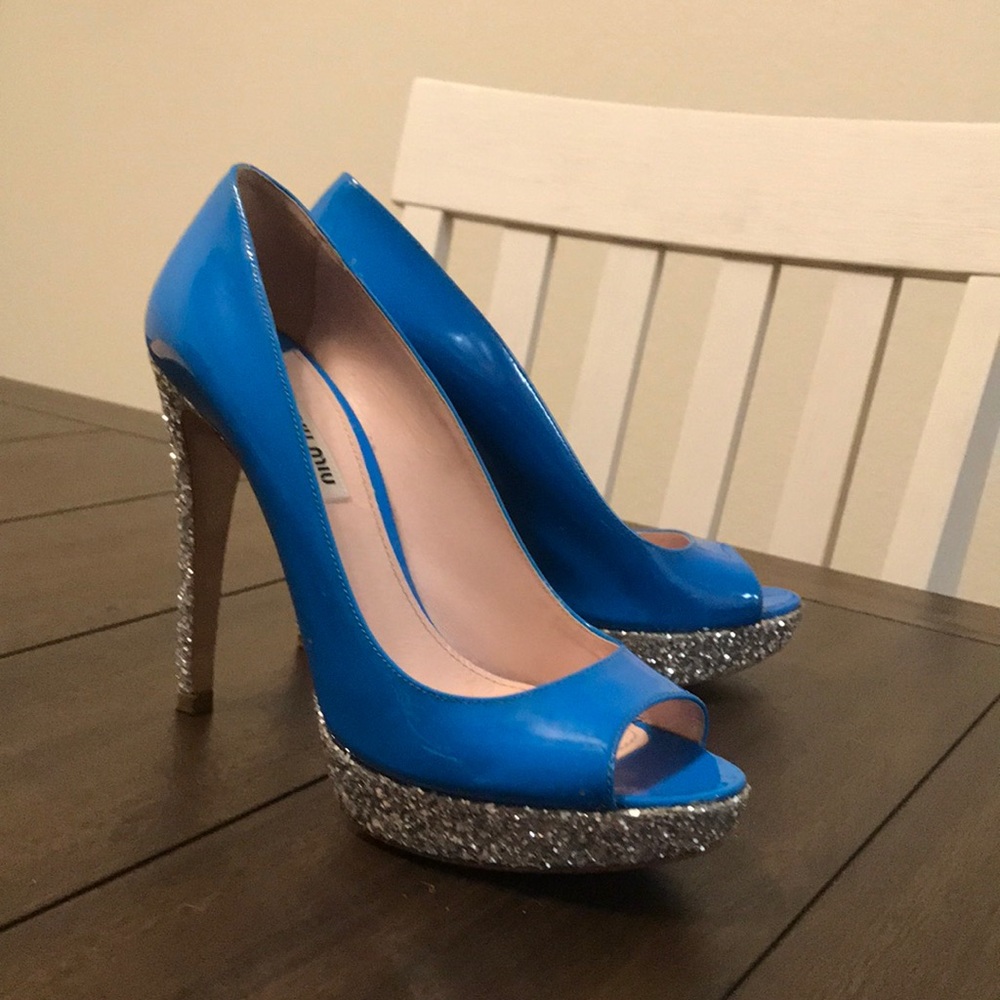 Miu Miu (Prada) peep-toe